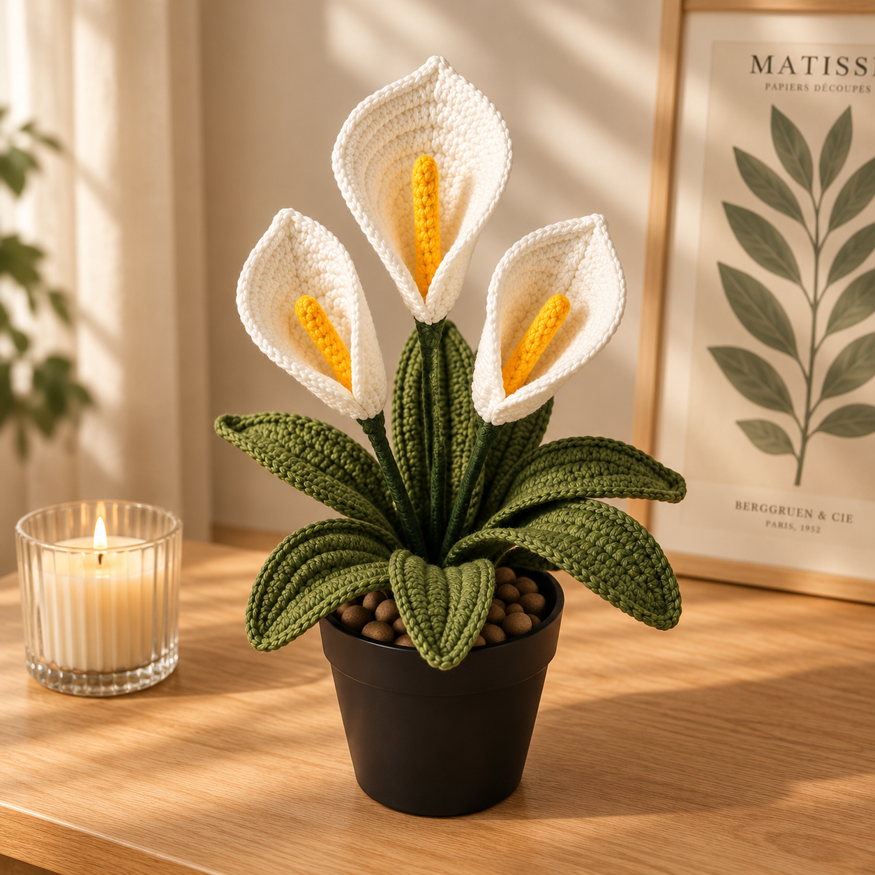 Crochet Calla Lilly Flower